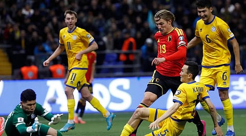 World Cup qualification: Kazakhstan delay Belgium’s qualification