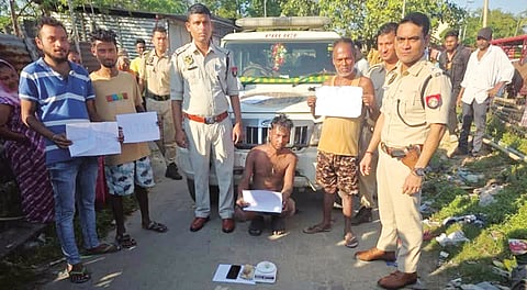 Jalukbari Police held man with heroin in Guwahati’s Pandu area