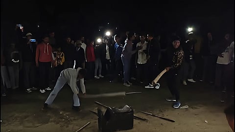 Image of the A cultural evening at Kalgachia, Borbhitha took an unexpected and distressing turn last night when a musical programme organised by the Chandmama Borbhitha Regional Youth Association ended in complete disorder.