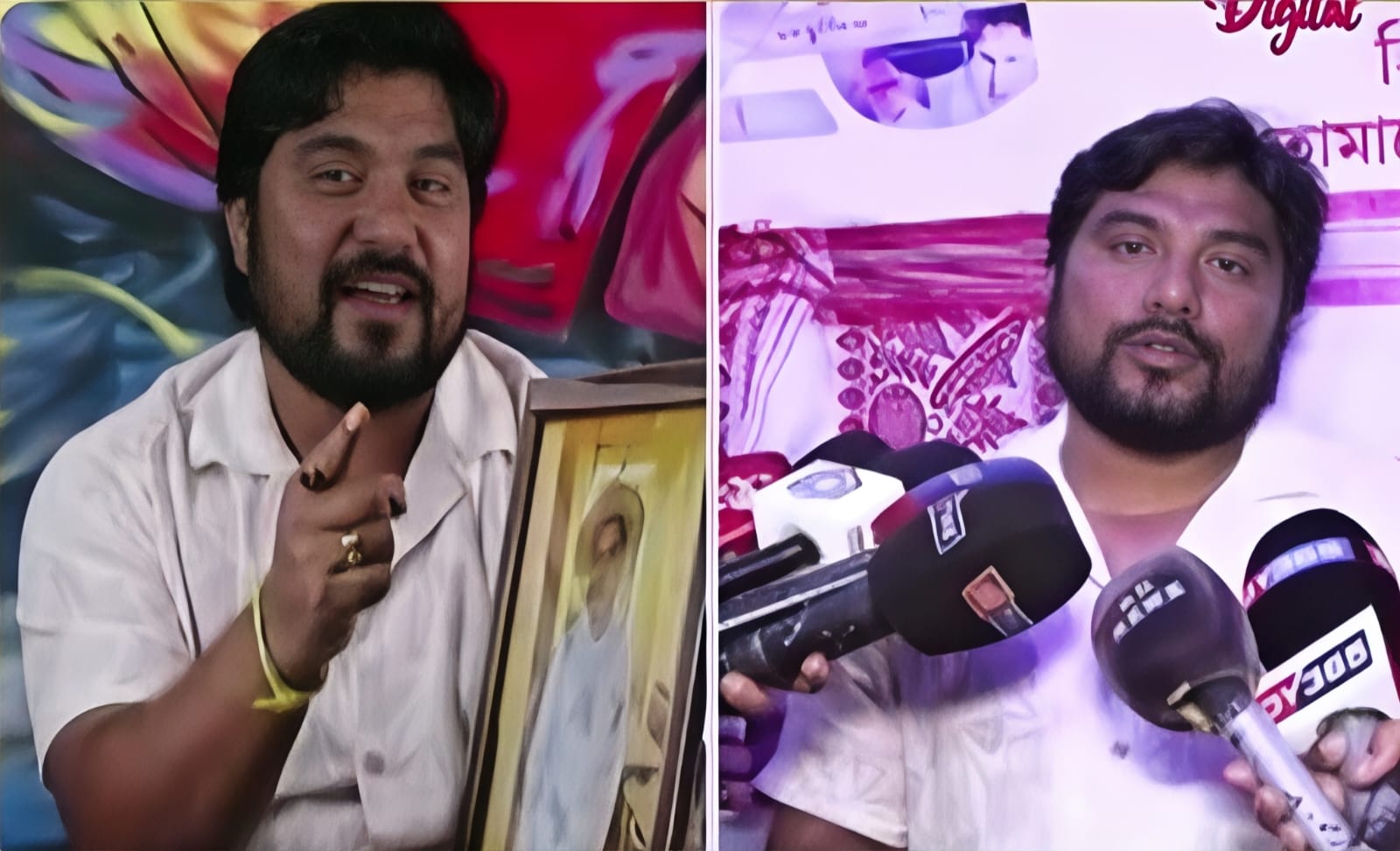 Image of singer and music director Ajoy Phukan