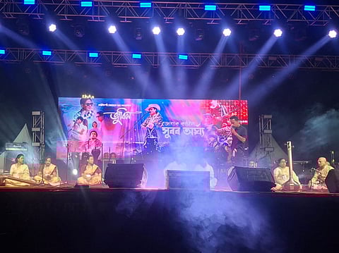 Image of Zubeen Garg's grand musical tribute programme in Guwahati