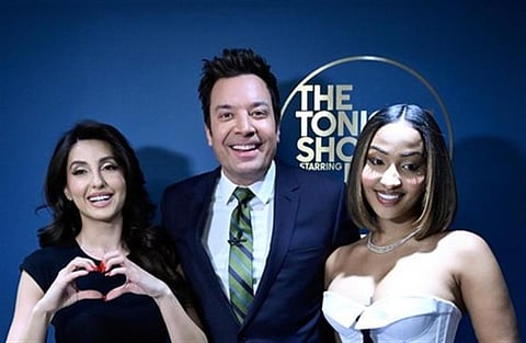 Nora Fatehi makes her debut on Jimmy Fallon’s ‘The Tonight Show’
