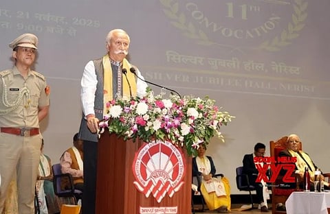 Parnaik urges NERIST graduates to drive ‘Viksit Bharat’ with innovation, integrity