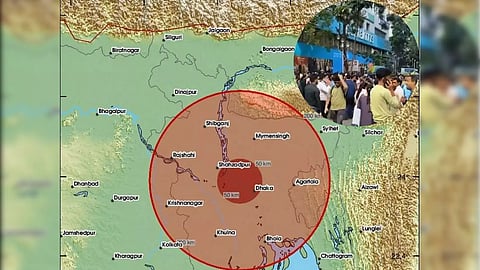 Magnitude 5.7 Earthquake in Dhaka Shakes Assam and Northeast states