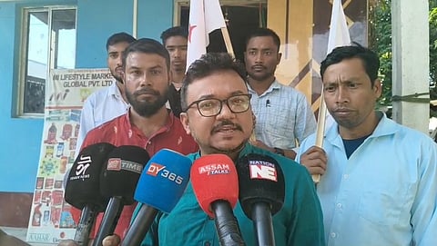 Image of DYFI State Secretary Nirangkush Nath