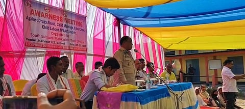 Awareness Drive in South Salmara–Mankachar