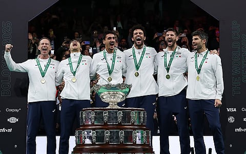 Davis Cup: Italy beat Spain in final, completes hat-trick of titles