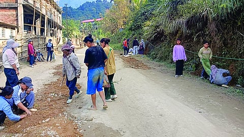 Jatinga-Silchar road