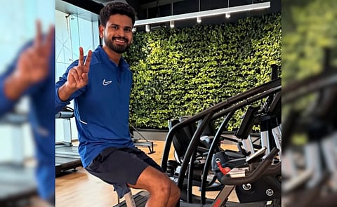 Shreyas Iyer starts training post surgery