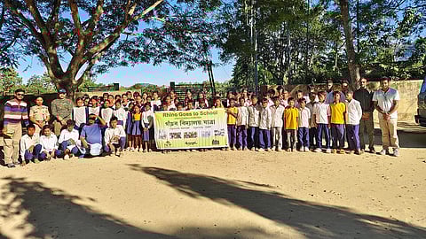 Rhino Goes to School