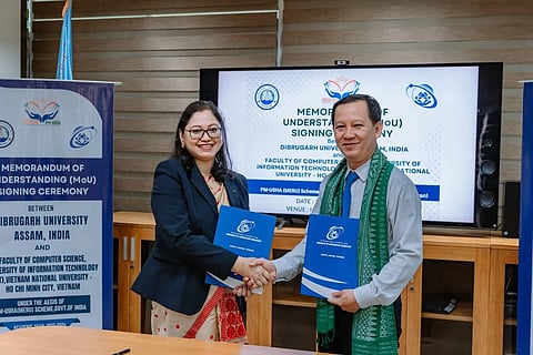 Image of Dibrugarh University Signing MoU with Vietnam’s UIT