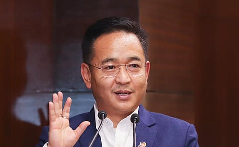 File image of Sikkim CM PS Tamang