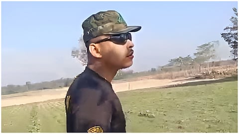 Image of the accused guard