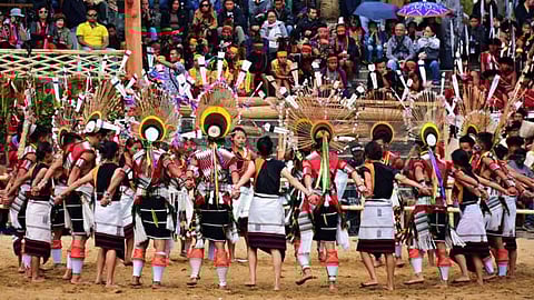 File photo of Hornbill Festival