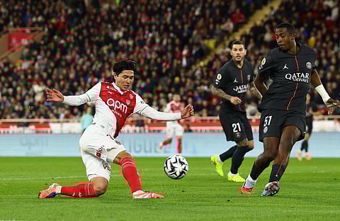 Ligue 1: Monaco beat PSG; Marseille held to draw by Toulouse