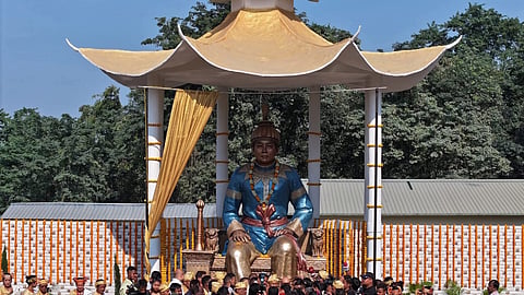 Image of Nazira Unveils Statue of Swargadeo Sukapha