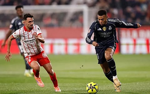 Real Madrid, Girona play out 1-1 draw as Barca move to top