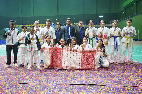 Assam Karatekas Win 22 Medals at National Tournament in Dehradun