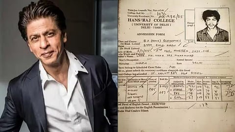 Shah Rukh Khan’s marksheet from school days goes viral