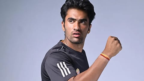 Hitesh Chauhan advanced to the ITF M15 second round in Gwalior