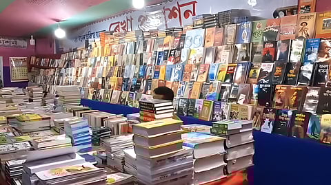 Image of a stall at the national book and science fair