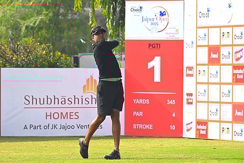 Jaipur Open 2025: Kushal’s terrific 63 helps him surge ahead on day two