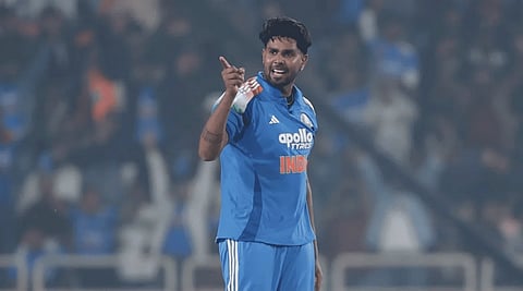 Harshit Rana reprimanded for code of conduct breach