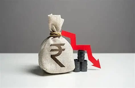 falling rupee