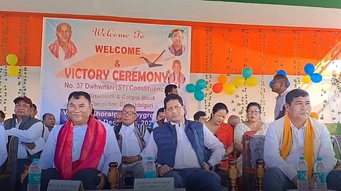 Image of a meeting organized by BPF in Gohpur