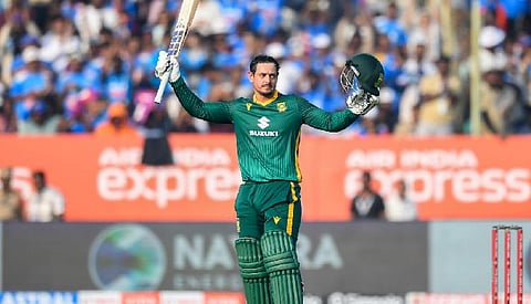 Quinton de Kock equals AB de Villiers’ record for most centuries in India