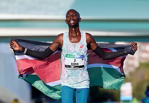 John Korir and Joyciline Jepkosgei win Valencia marathons