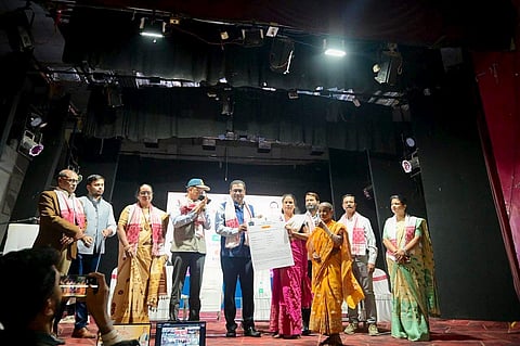 Image of Nagaon District today organised a Central Sanction Letter Distribution Ceremony under the Pradhan Mantri Awas Yojana–Gramin 3.0 (PMAY-G 3.0).