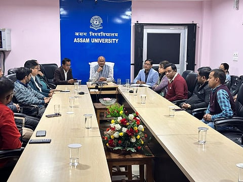 Representative Image: A preparatory meeting was held at Hemanga Biswas Sabhakakshya in the Vice Chancellor’s Secretariat