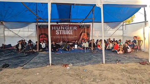 Indefinite hunger strike in West Karbi Anglong