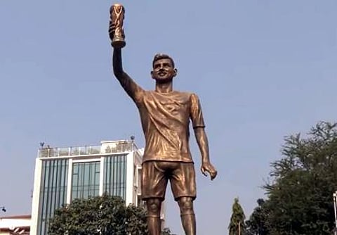 World’s largest Lionel Messi statue unveiled in India