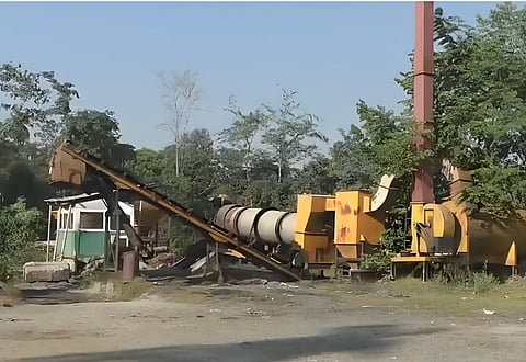 Photo from the site of one of the factory that has been closed