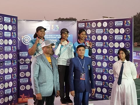 Image of the Assam Rifles Shine at NTPC Senior National Archery Championship in Hyderabad