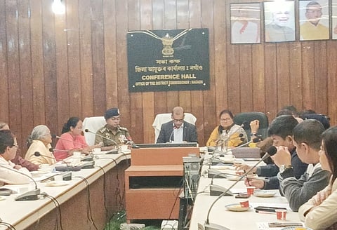 Image of the the 77th Republic Day of India, a high-level preparatory meeting was convened today at the conference hall of the Nagaon District Commissioner’s office.