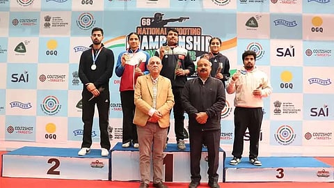 Lakshita-Sharvan win National Air Pistol mixed team gold