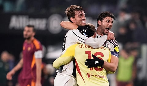 Serie A: Juventus beat Roma to close in on leader Inter