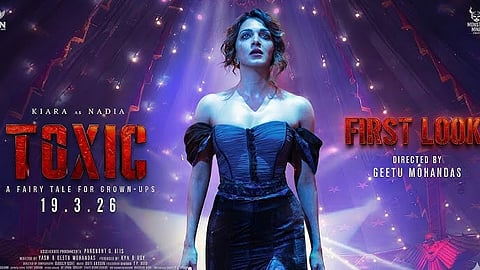 Kiara Advani’s first look as Nadia revealed in Yash’s Toxic