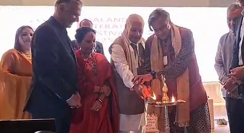 Shashi Tharoor inaugurates Nalanda Literature Festival 2025 in Rajgir