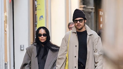 Harry Styles and Zoe Kravitz’s viral pic from Rome sparks engagement rumours