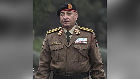 File image of Libyan Army Chief Mohammed Ali Ahmed Al-Haddad