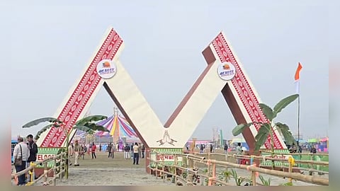 Image of the Aie River festival organised on the banks of the Aie River in the Chirang district