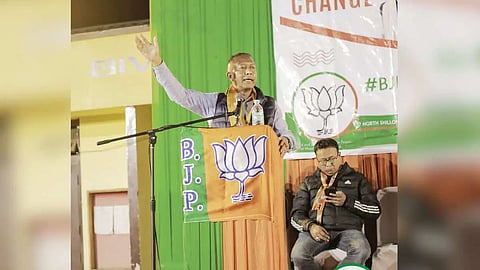BJP Meghalaya chief spokesperson Mariahom Kharkrang
