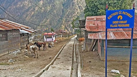 border Arunachal village