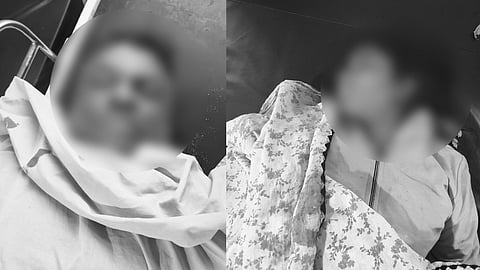 Image of the two deceased who were killed in the tragic road accident on National Highway 36 near Panikhaity Swahid High School