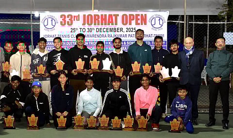 Jorhat Open Tennis Tournament: Double crown for Chandra and Arisha