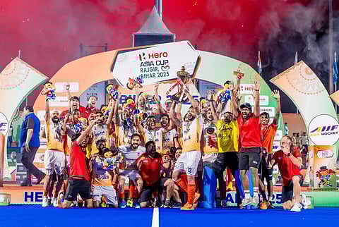 A resounding year that saw Indian men’s hockey team retain Asia No.1 status